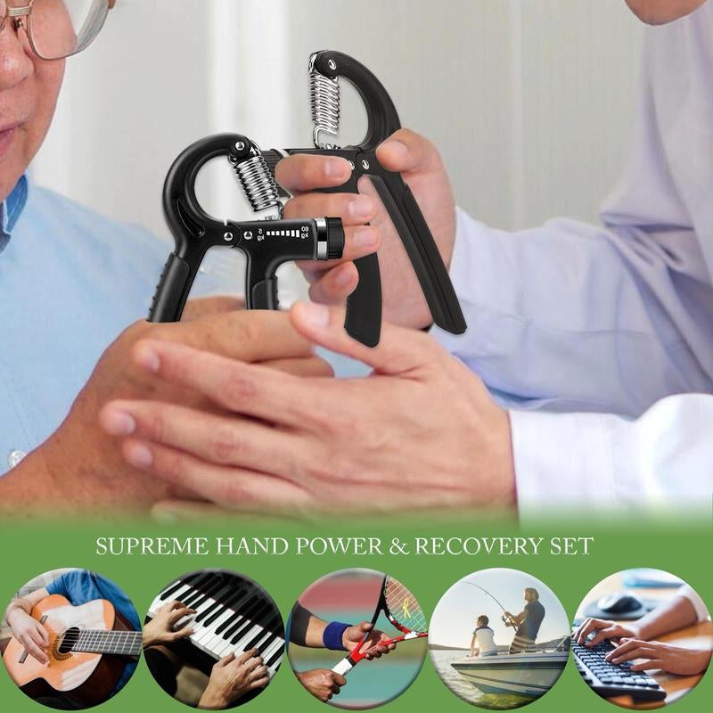 5-Piece Hand Grip Kit for Forearm Exercises