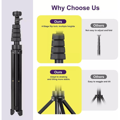 Tripod Camera Tripods, 51'' Lightweight Camera