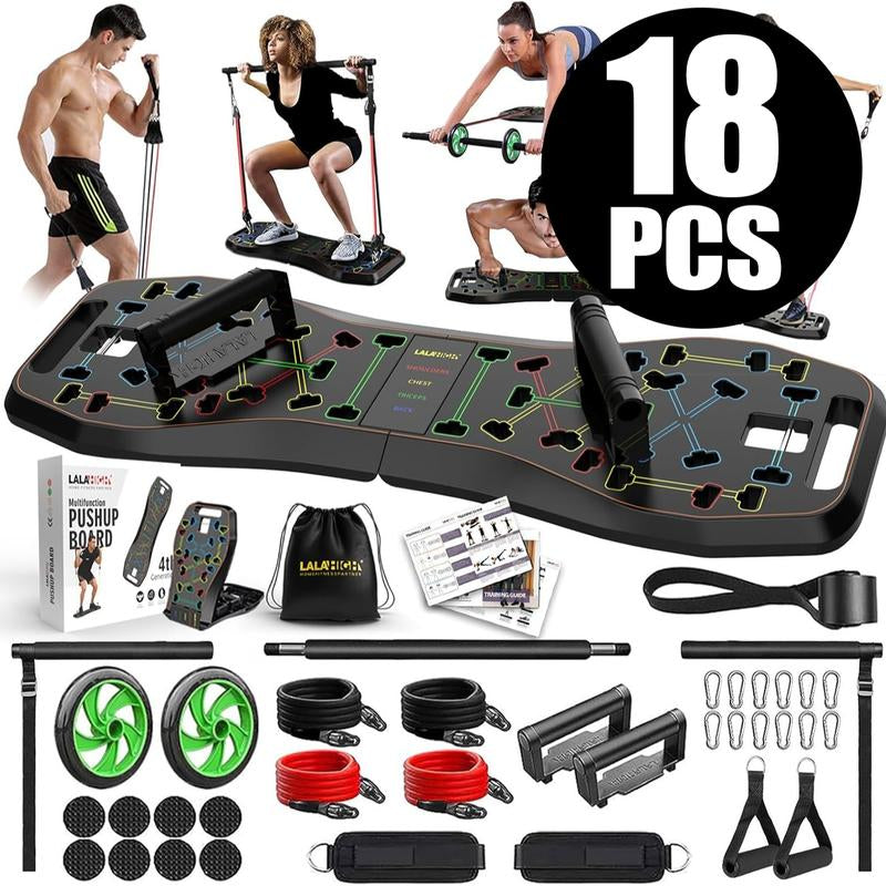 Portable Home Gym System：Five Versions of Push-Up Board Sets