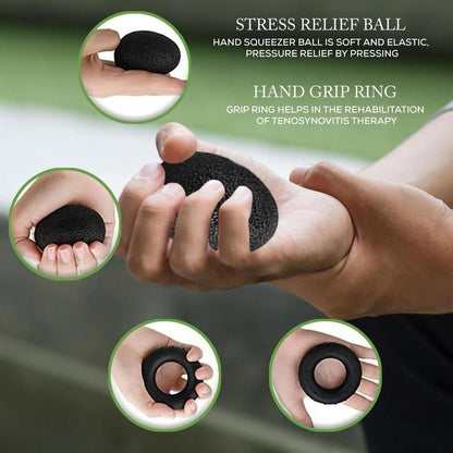 5-Piece Hand Grip Kit for Forearm Exercises