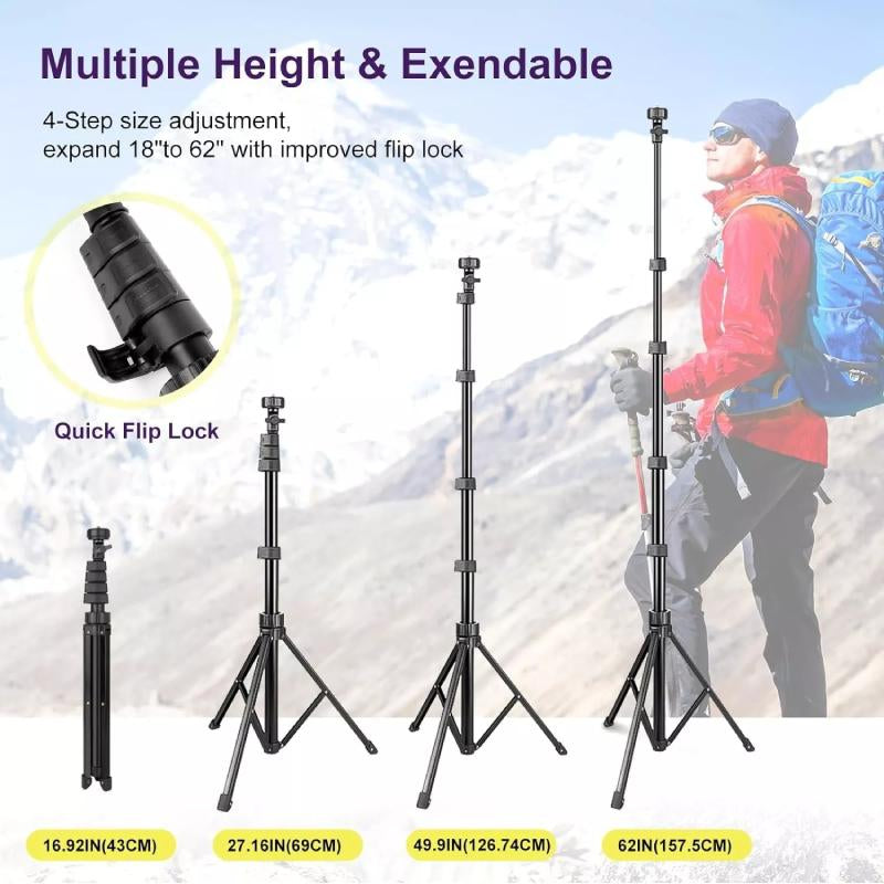 Tripod Camera Tripods, 51'' Lightweight Camera