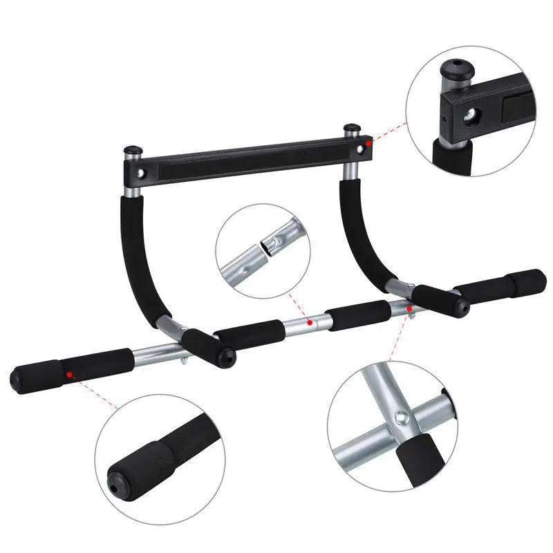 Adjustable Chin up Bar Exercise Home Workout Gym Training Door Frame