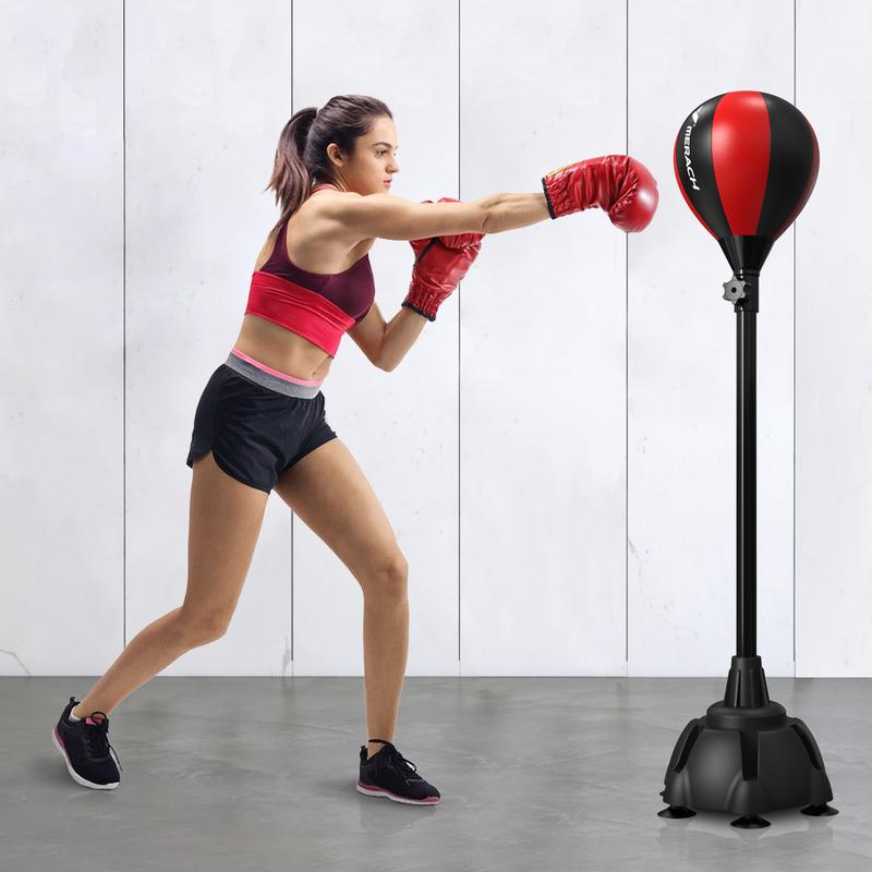 MERACH Punching Bag with Stand, Boxing Bag Height Adjustable 