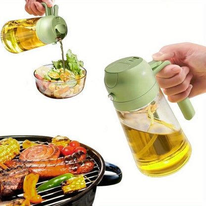 Kitchen Olive Oil Dispenser Bottle 17Oz/500Ml